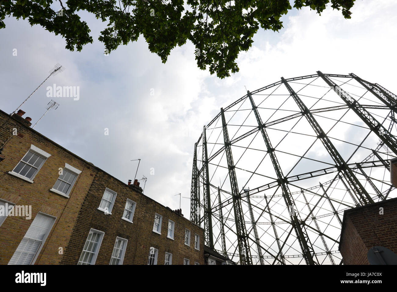 Gas Holder High Resolution Stock Photography and Images Alamy