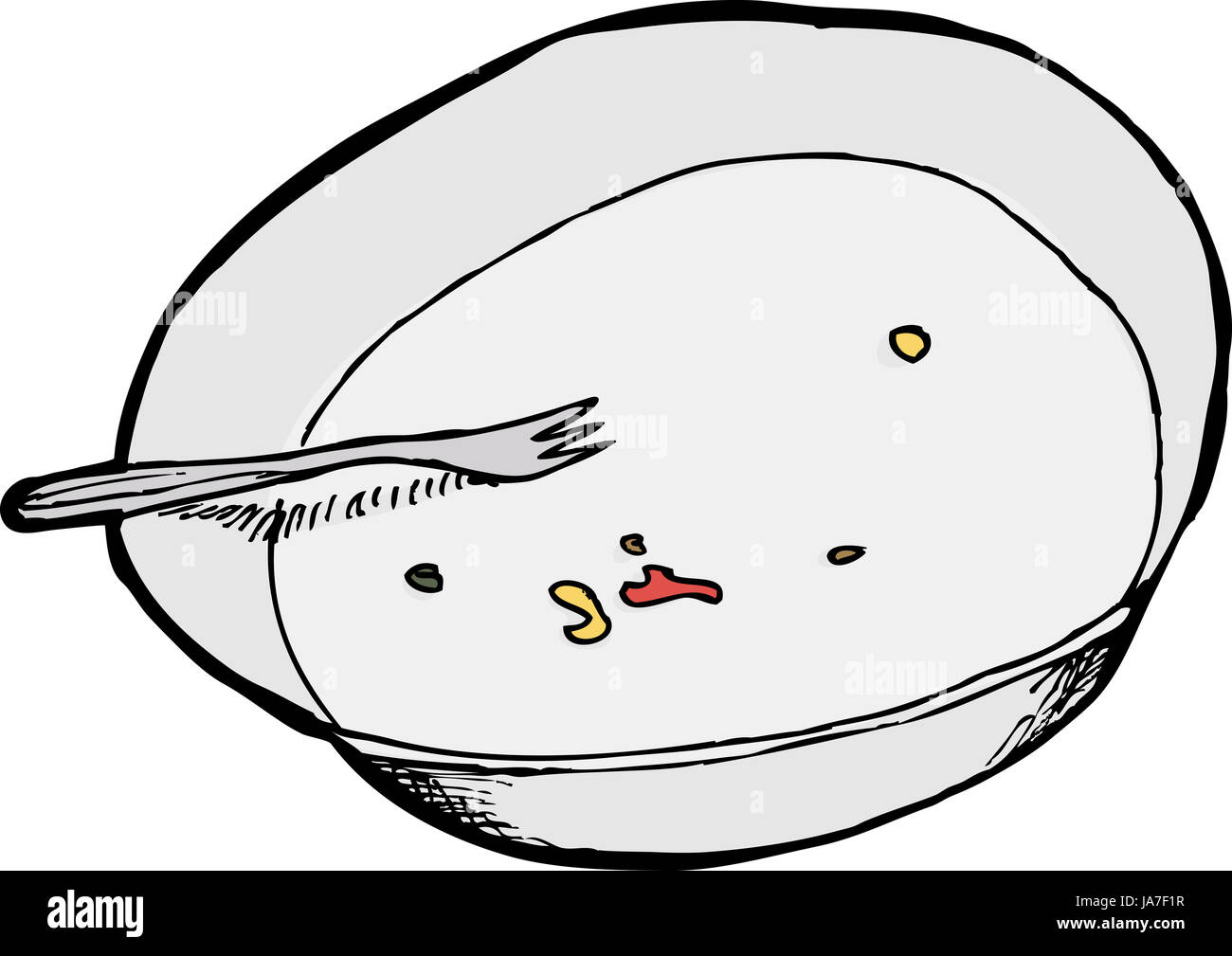 cut out, cartoon, crumbs, eating, eat, eats, dine, dining, dines, cut it  out Stock Photo - Alamy