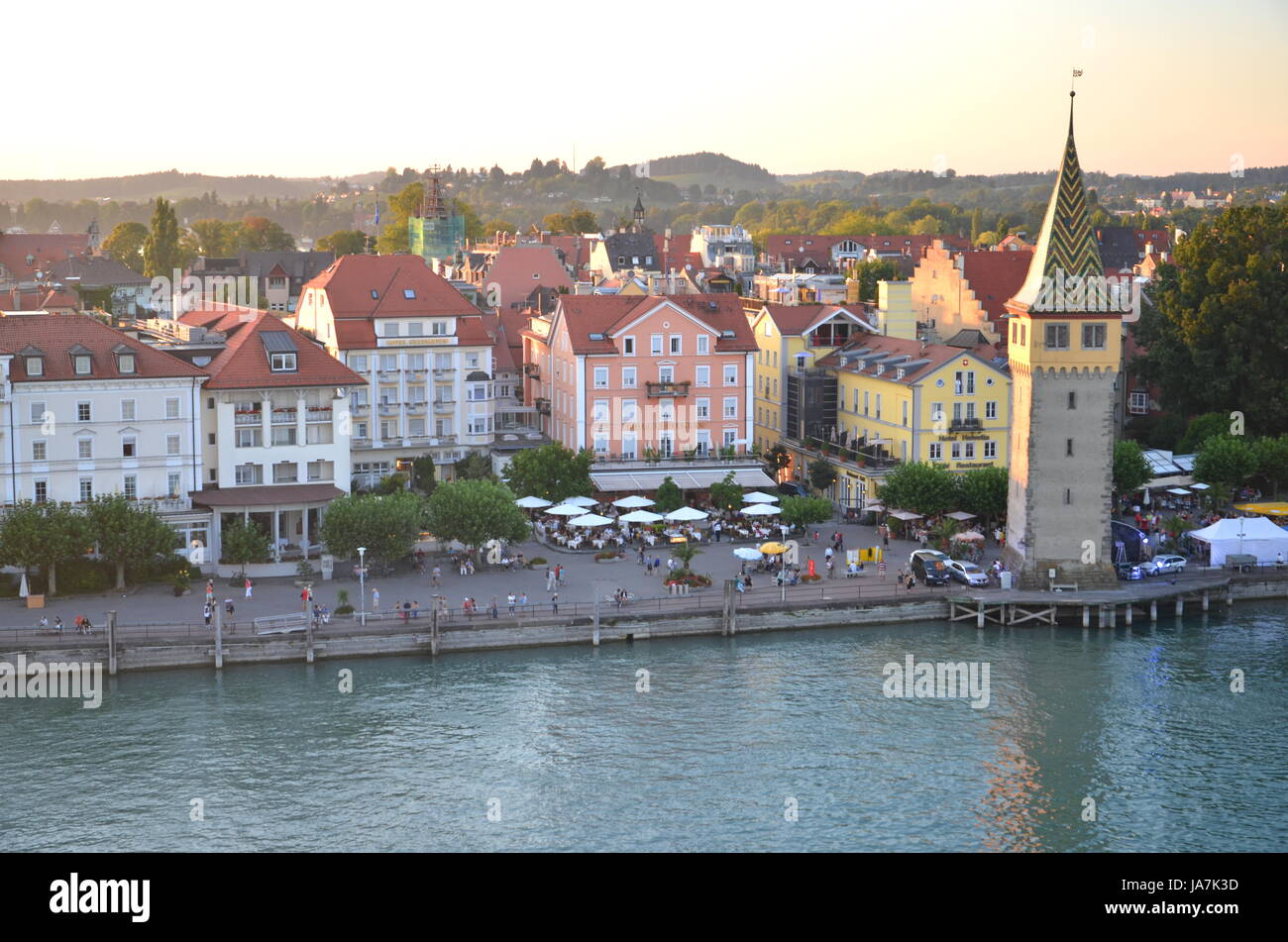 lion, cat, big cat, feline predator, summer, summerly, harbor, germany, german Stock Photo