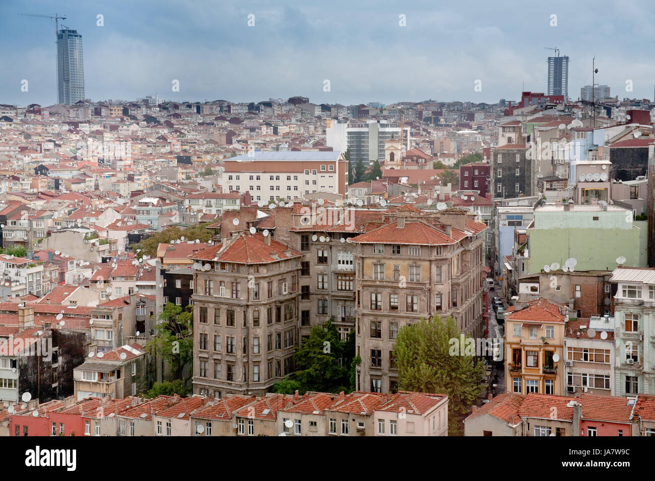 close, blue, house, building, city, town, window, porthole, dormer ...