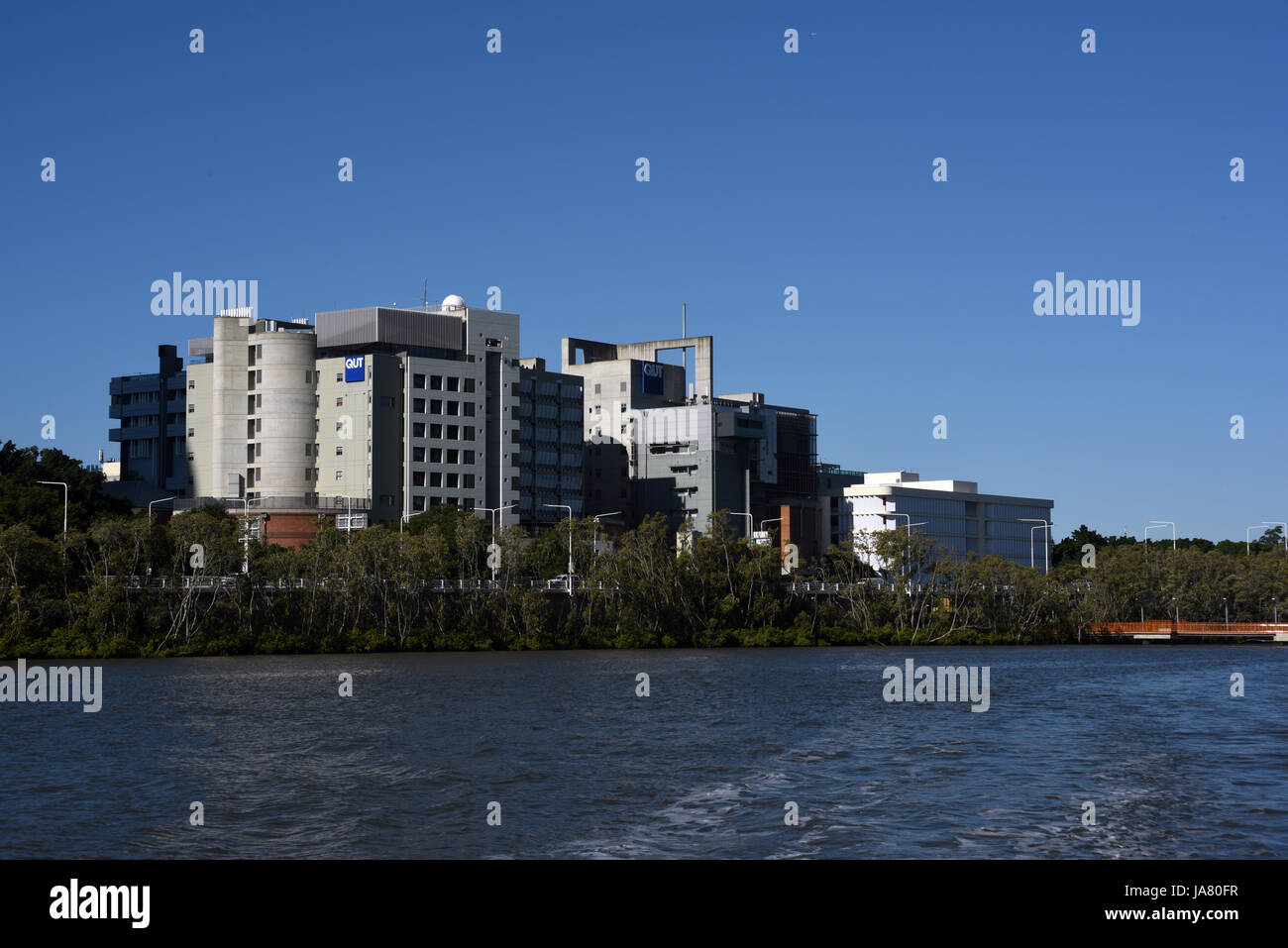 Brisbane, Australia: Queensland University fo Technology (QUT) Domain campus in central Brisbane Stock Photo