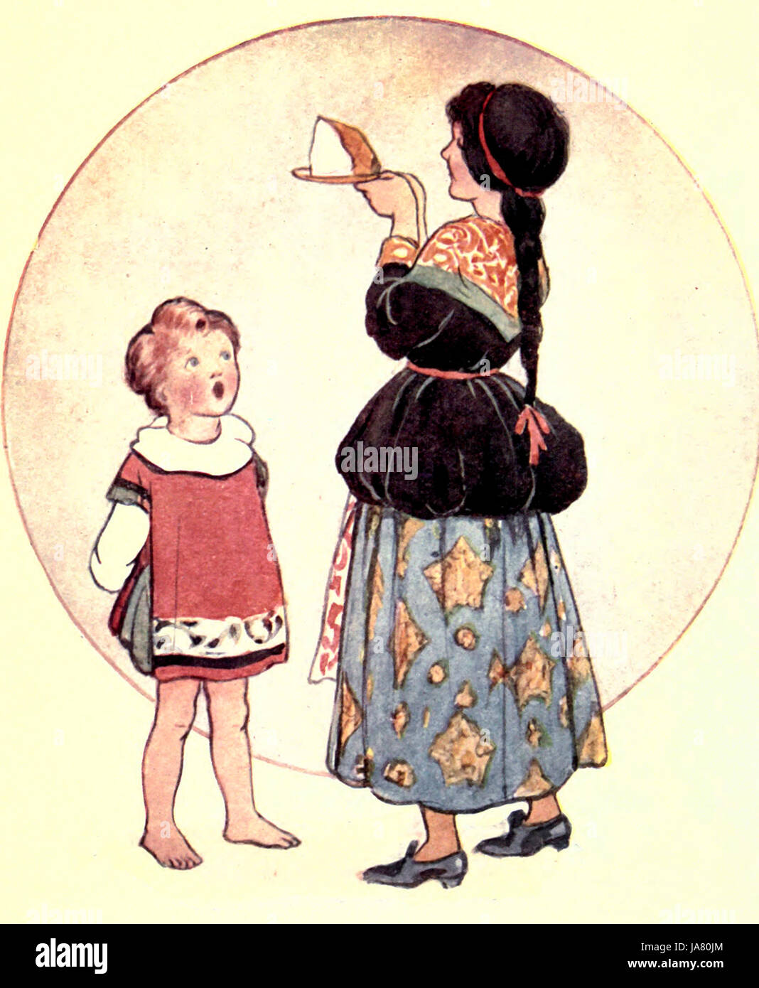 Little Tom Tucker, sing for your supper. What shall he sing for? White