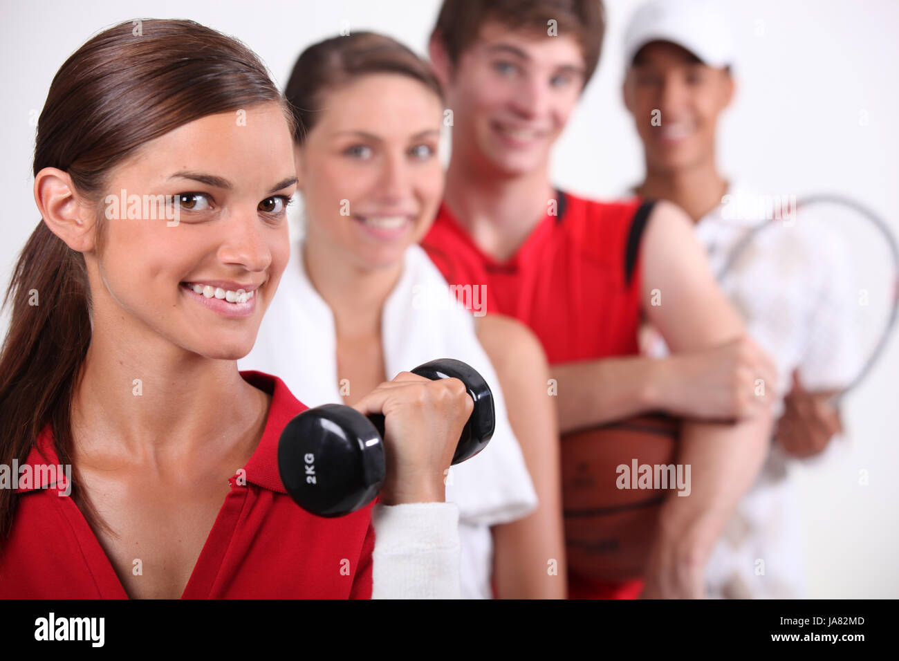 ball, cap, action, sport, basketball, aerobic, aerobics, body, humans, human Stock Photo Alamy