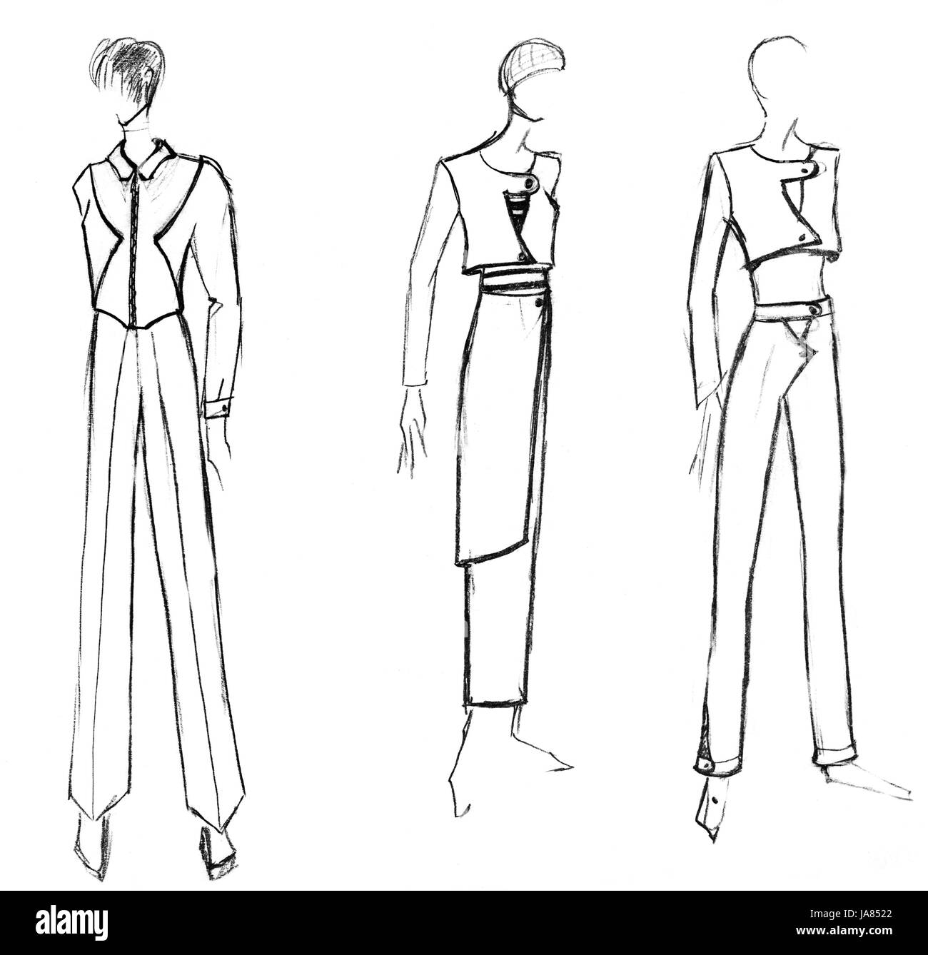 How To Draw Fashion Models For Designing