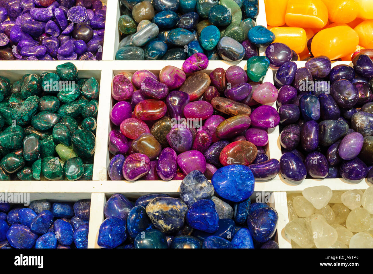 coloured, colourful, gorgeous, multifarious, richly coloured, gemstones, Stock Photo
