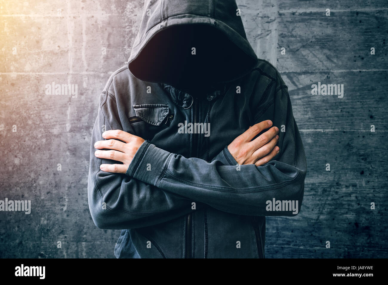Hopeless drug addict going through addiction crisis, portrait of young adult person with substance dependence after long term drug and medication abus Stock Photo