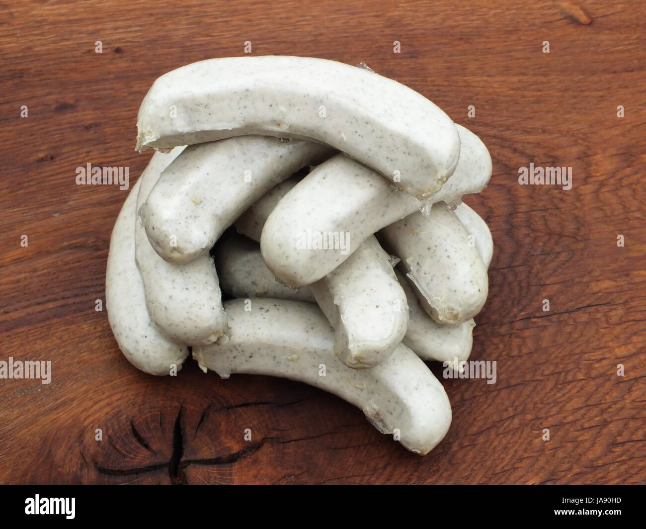 raw, homemade, meat, food, aliment, rough, raw, parsley, sausages, homemade, Stock Photo