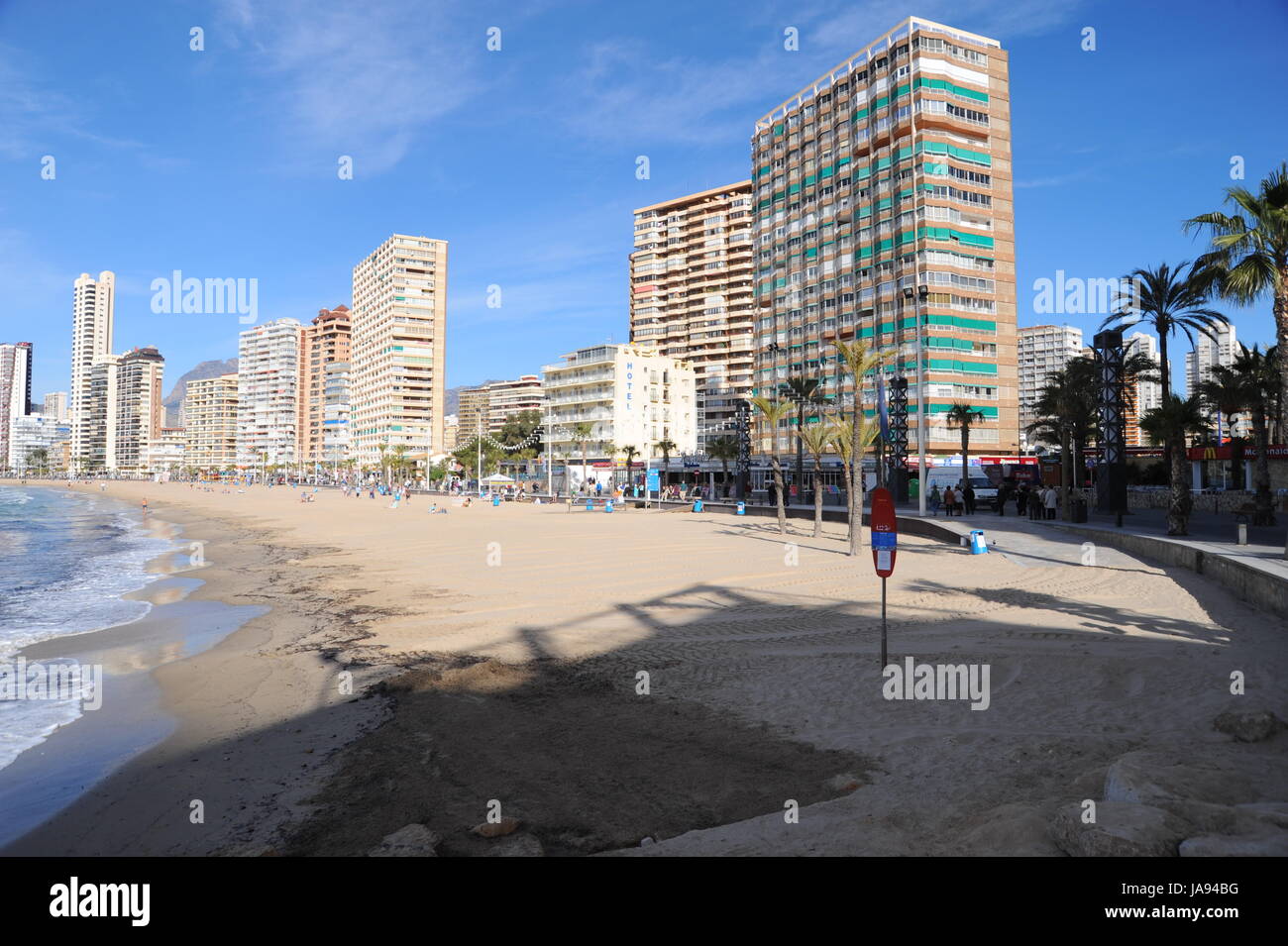 spain, coast, skyline, hispanic, spanish, blue, humans, human beings