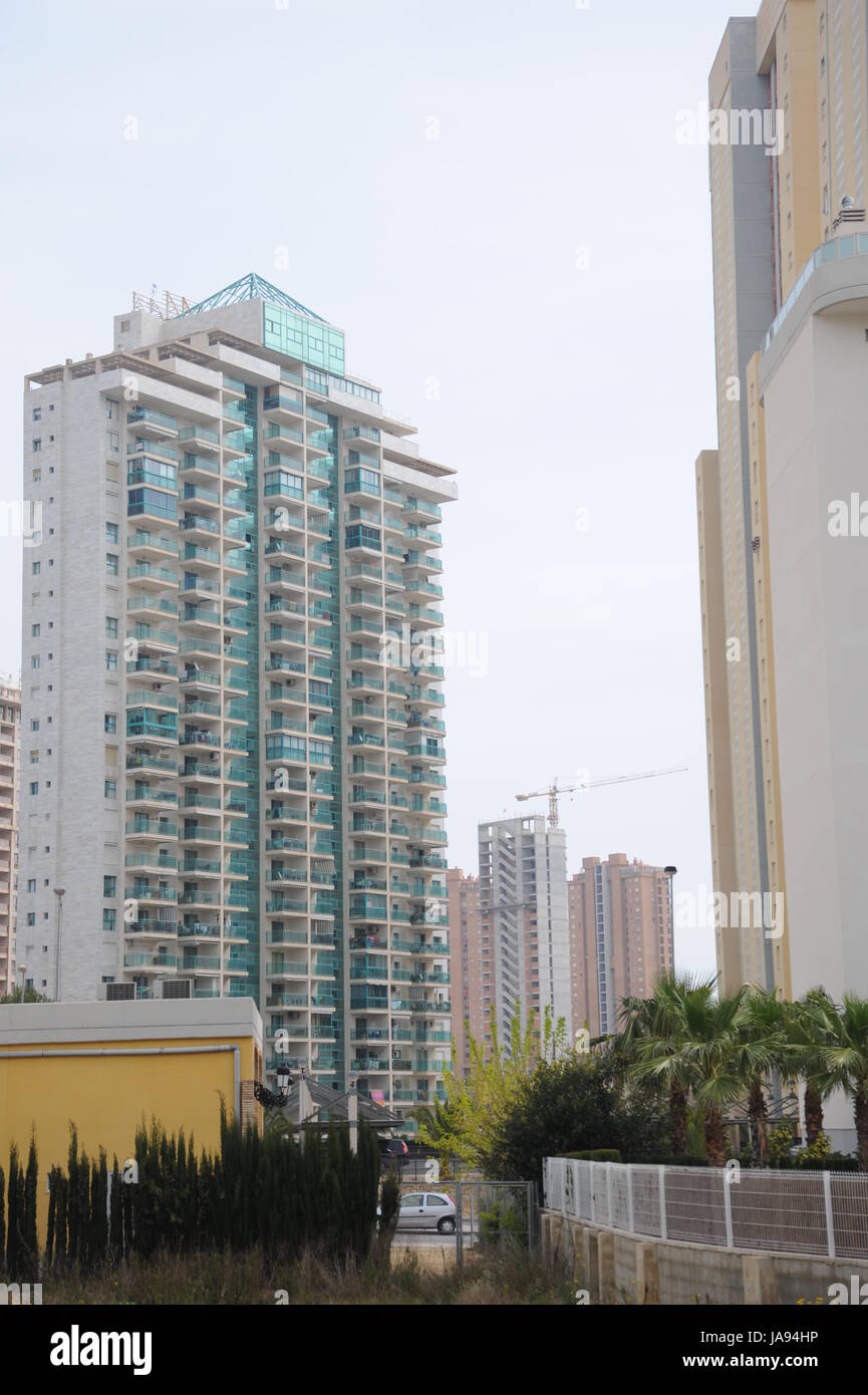 spain, coast, skyline, hispanic, spanish, blue, humans, human beings