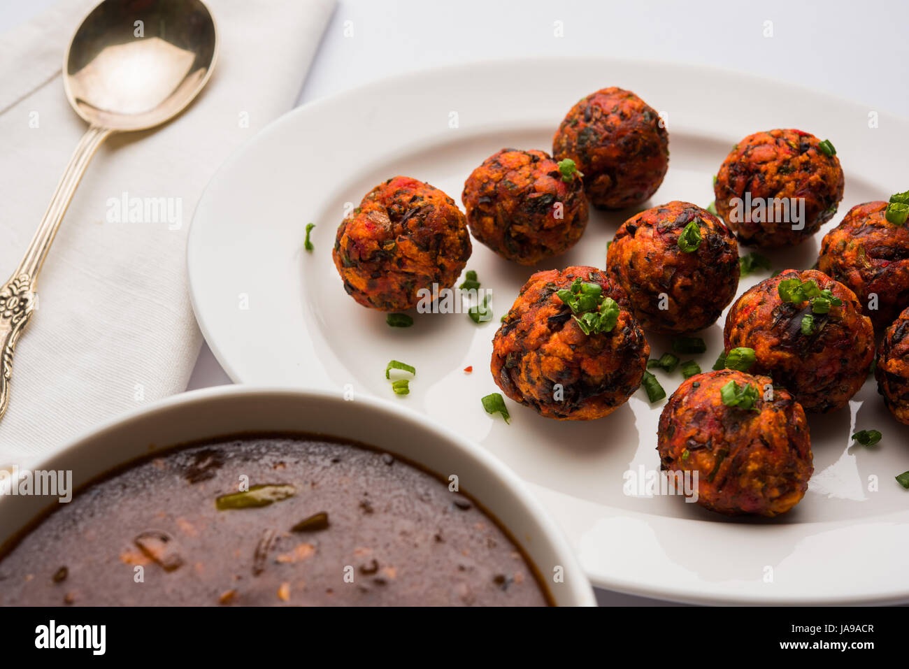 Gobi Manchurian or veg manchurian dry or with gravy Popular street