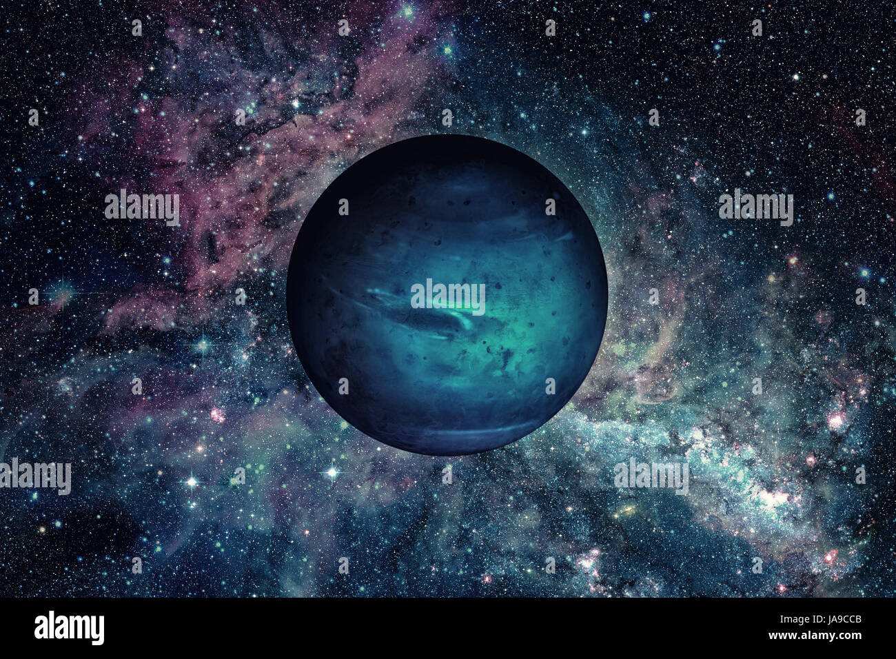 Solar System Neptune. It is the eighth and farthest from the