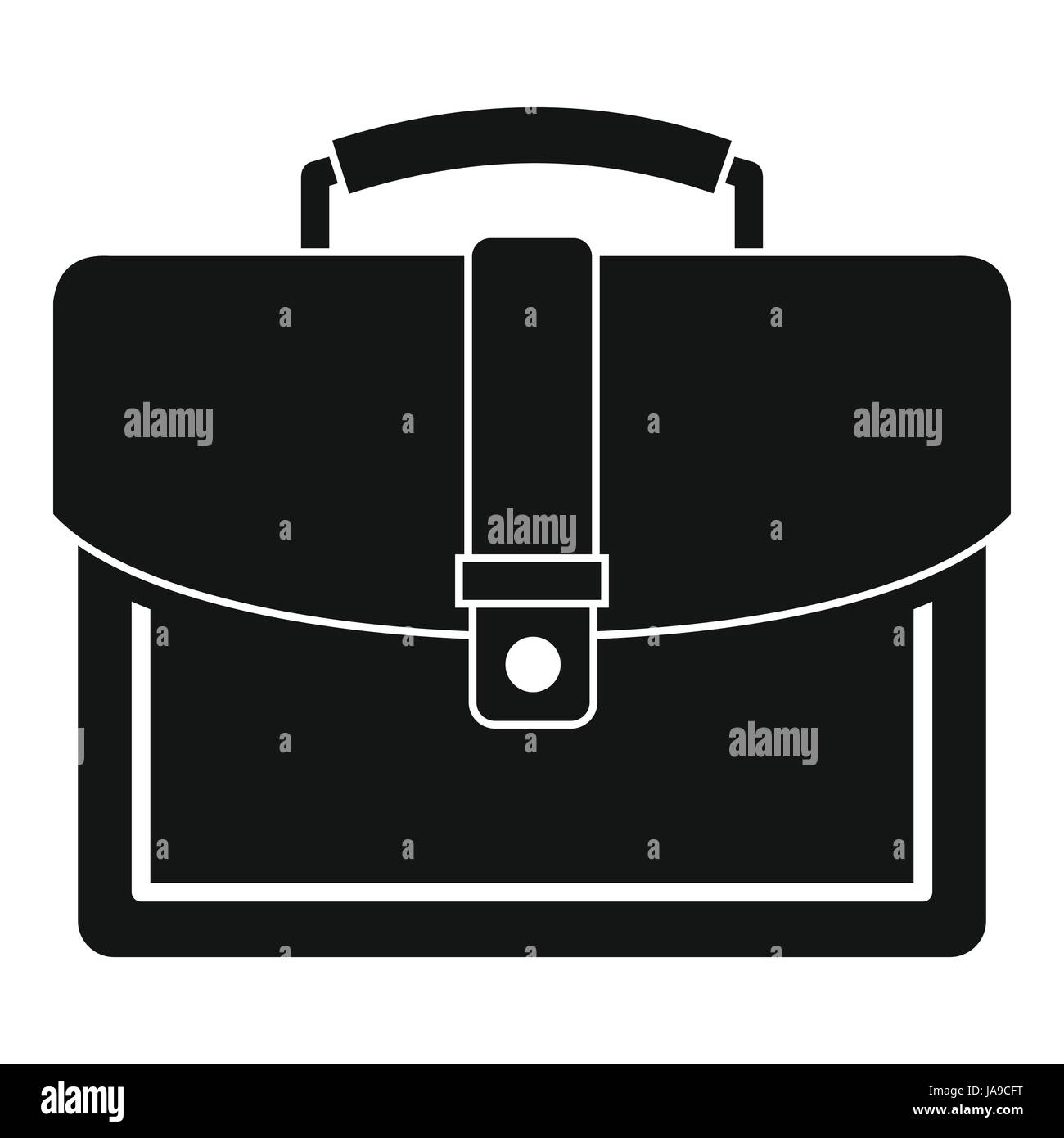Business briefcase icon, simple style Stock Vector Image & Art - Alamy