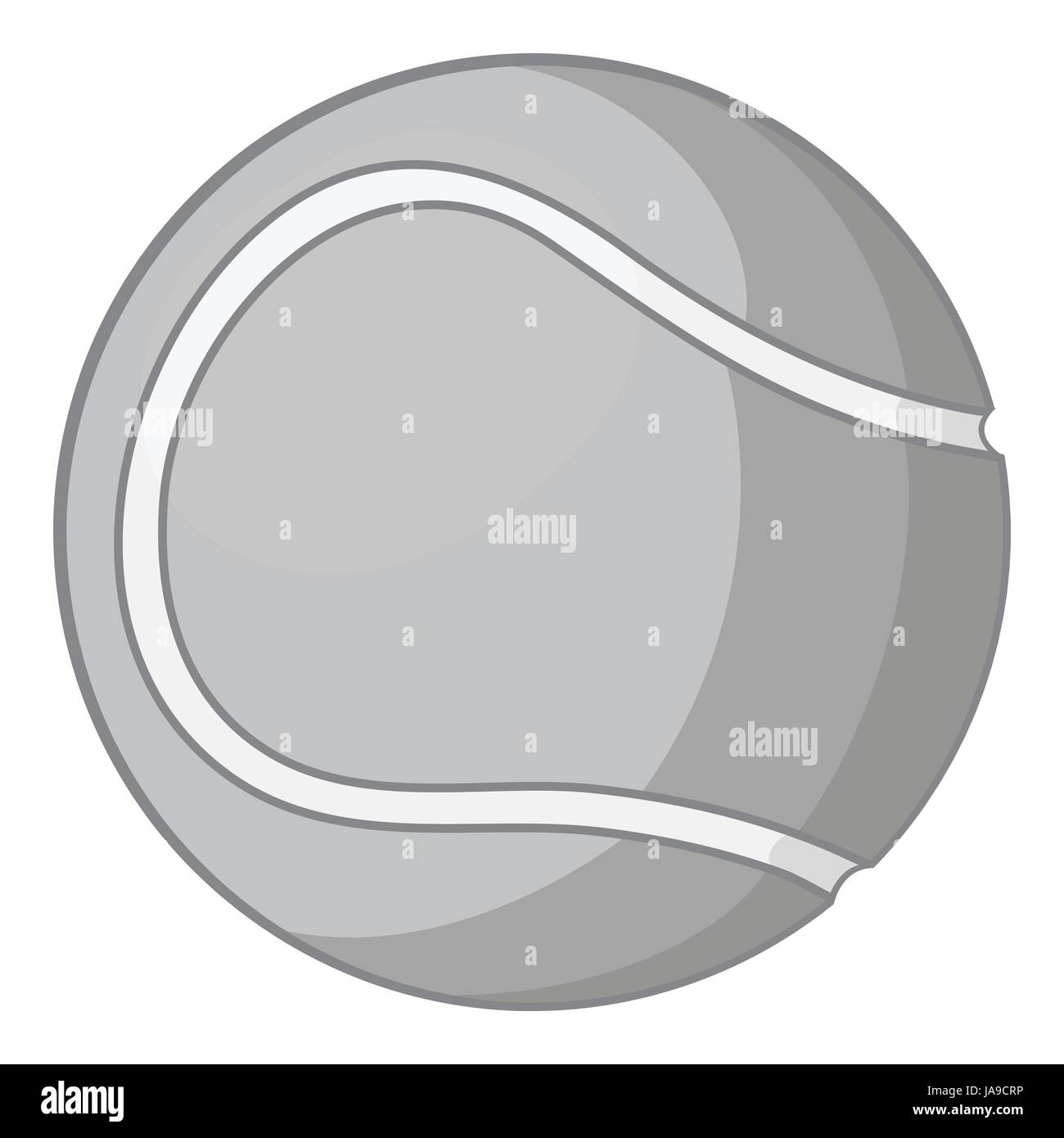 Tennis ball icon, gray monochrome style Stock Vector Image & Art - Alamy