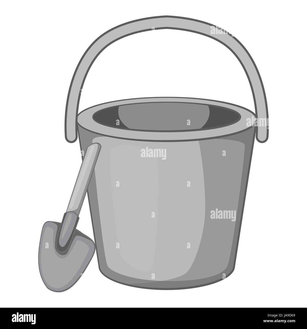 Vintage bucket and spade Stock Vector Images Alamy