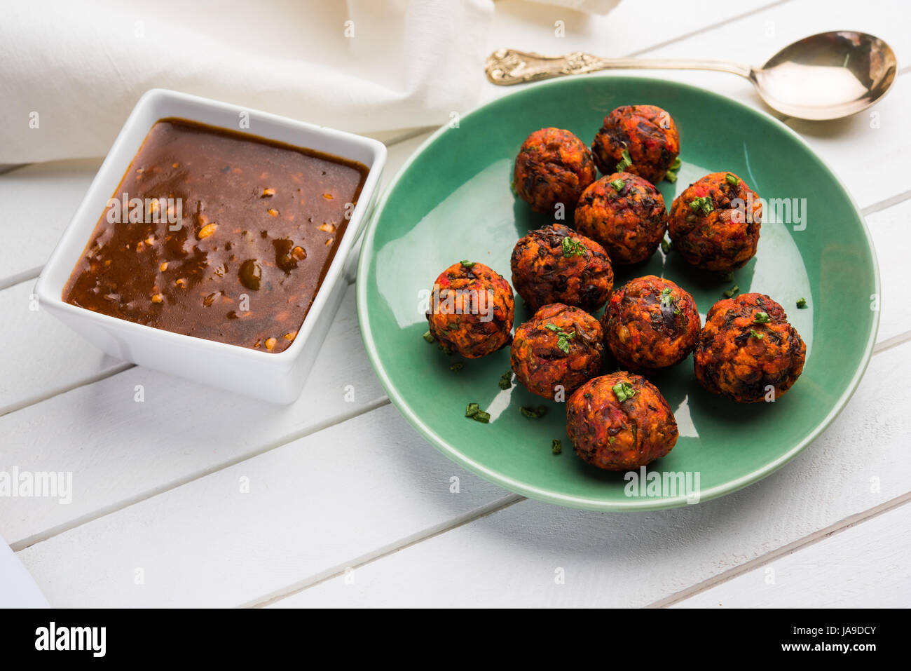 Gobi Manchurian or veg manchurian dry or with gravy Popular street