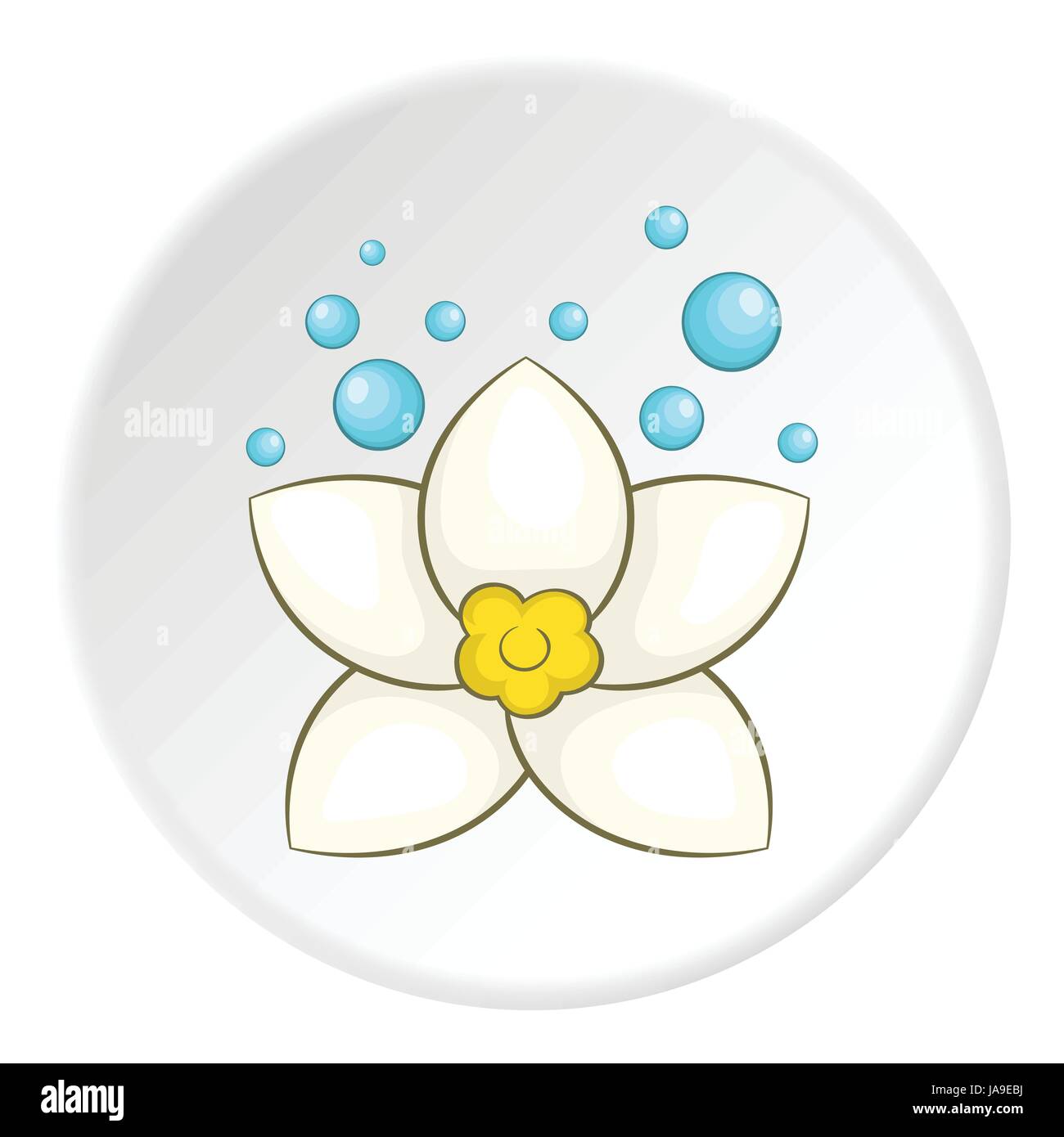 Flower icon, cartoon style Stock Vector Image & Art - Alamy