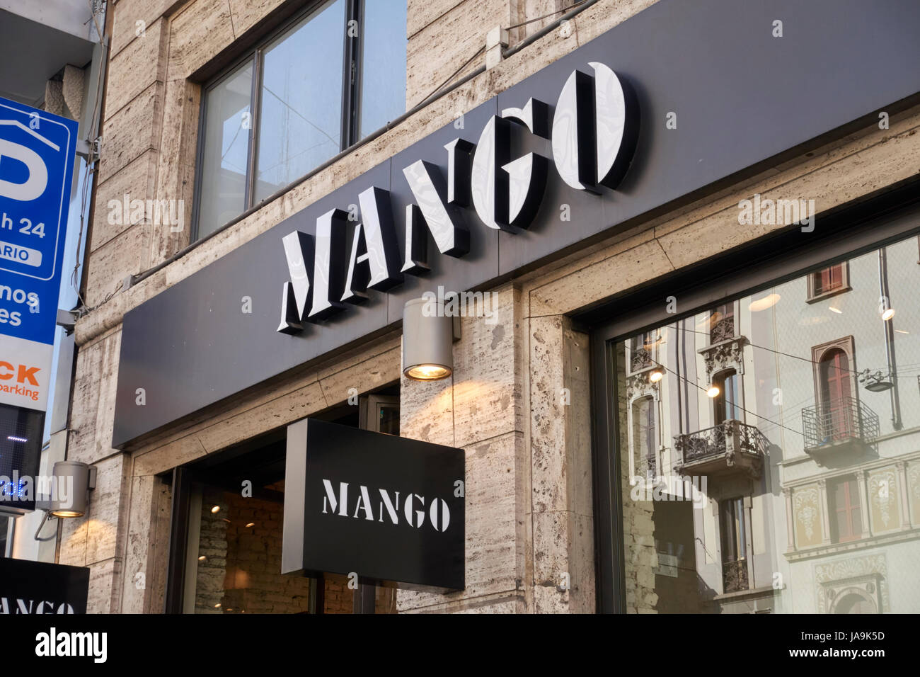 Mango brand store in Milano, Italy Stock Photo - Alamy