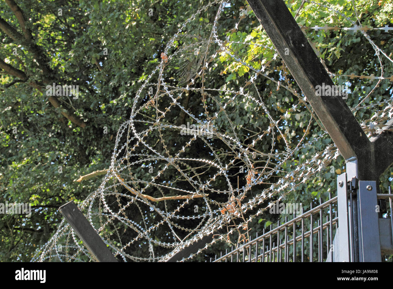 check, brig, jail, border, barrier, fence, fence in, fencing, barbed ...