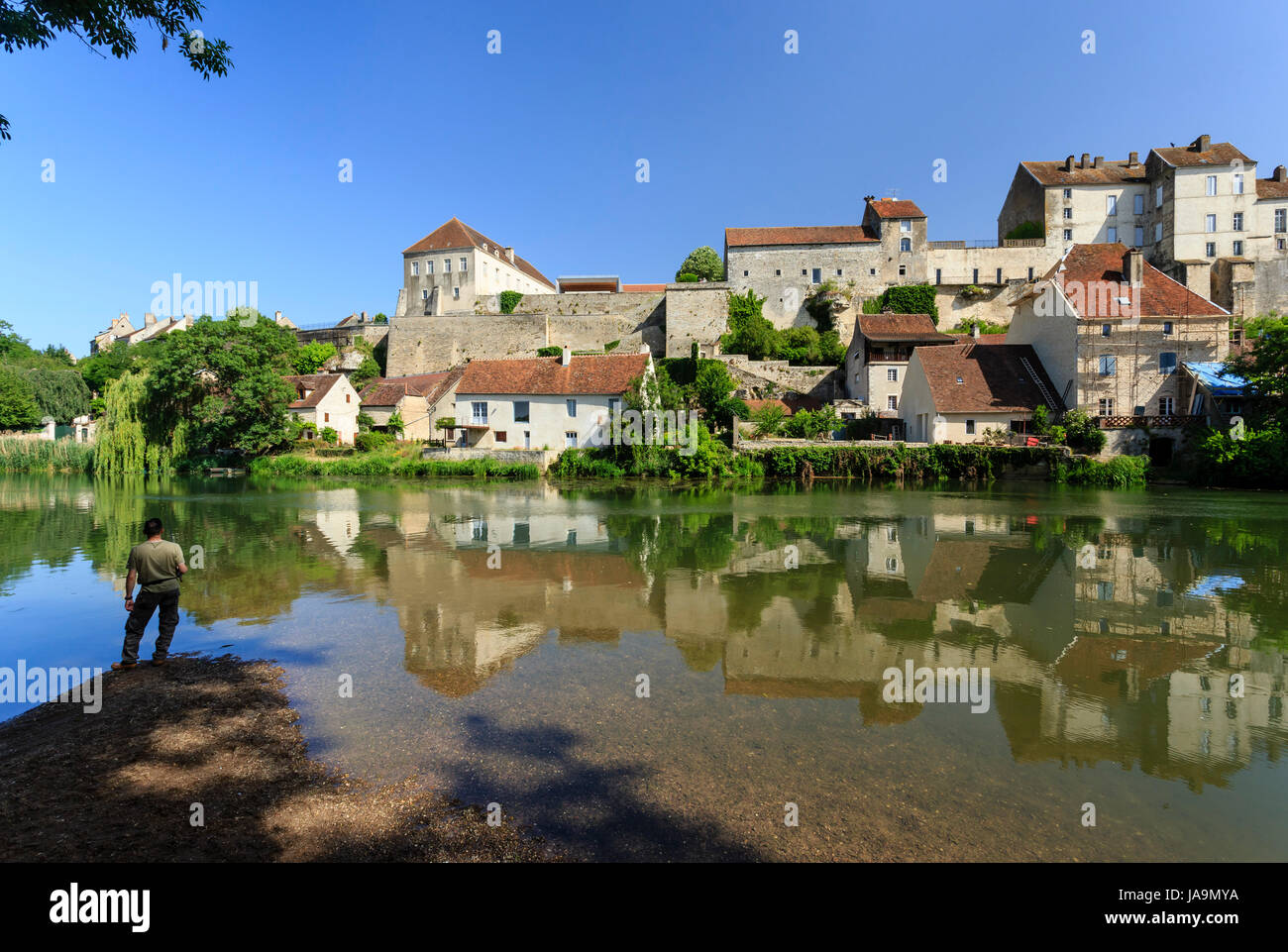 France, Haute Saone, Pesmes, labelled Les Plus Beaux Villages de France ...