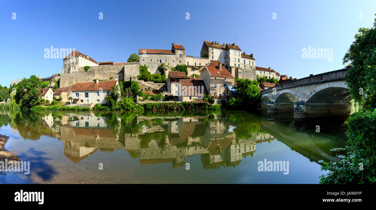 France, Haute Saone, Pesmes, labelled Les Plus Beaux Villages de France ...