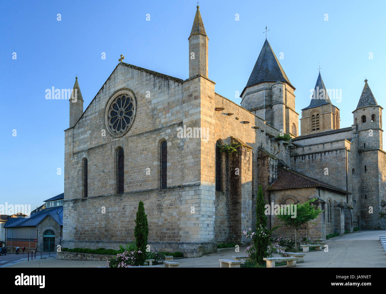 France, Haute Vienne, SaintJunien, collegiate church Saint Junien in