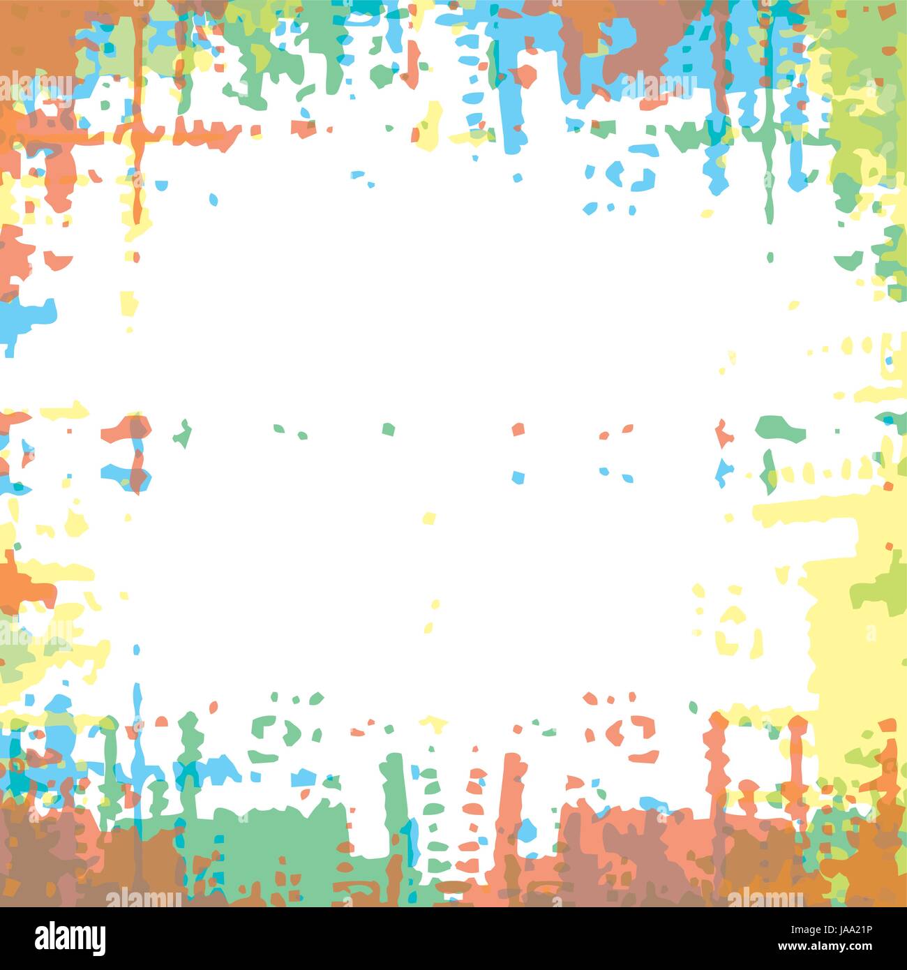 color grunge frame abstract texture stock vector design template Stock ...