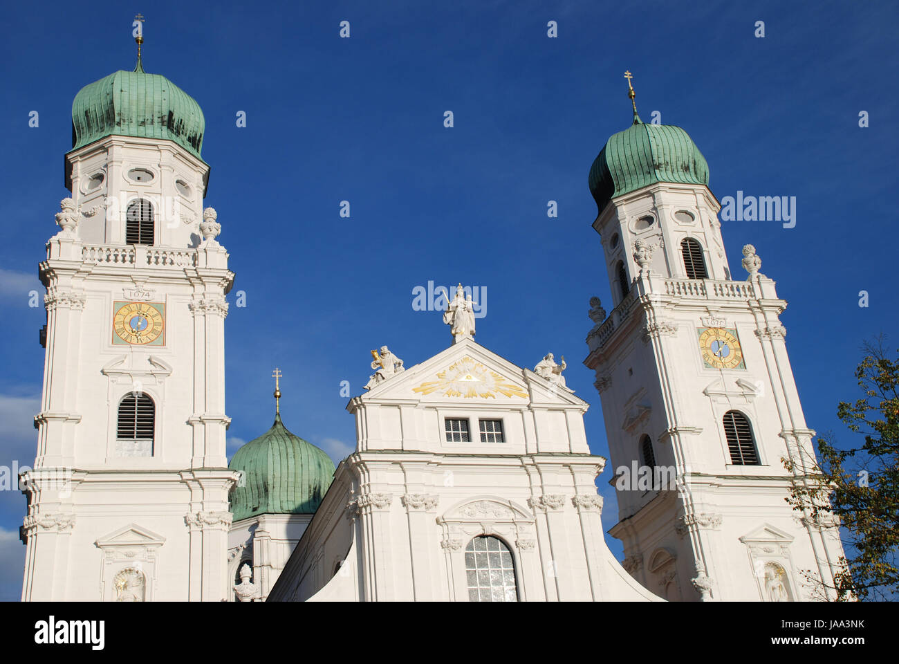 cathedral diocese diocese passau bishopric Stock Photo