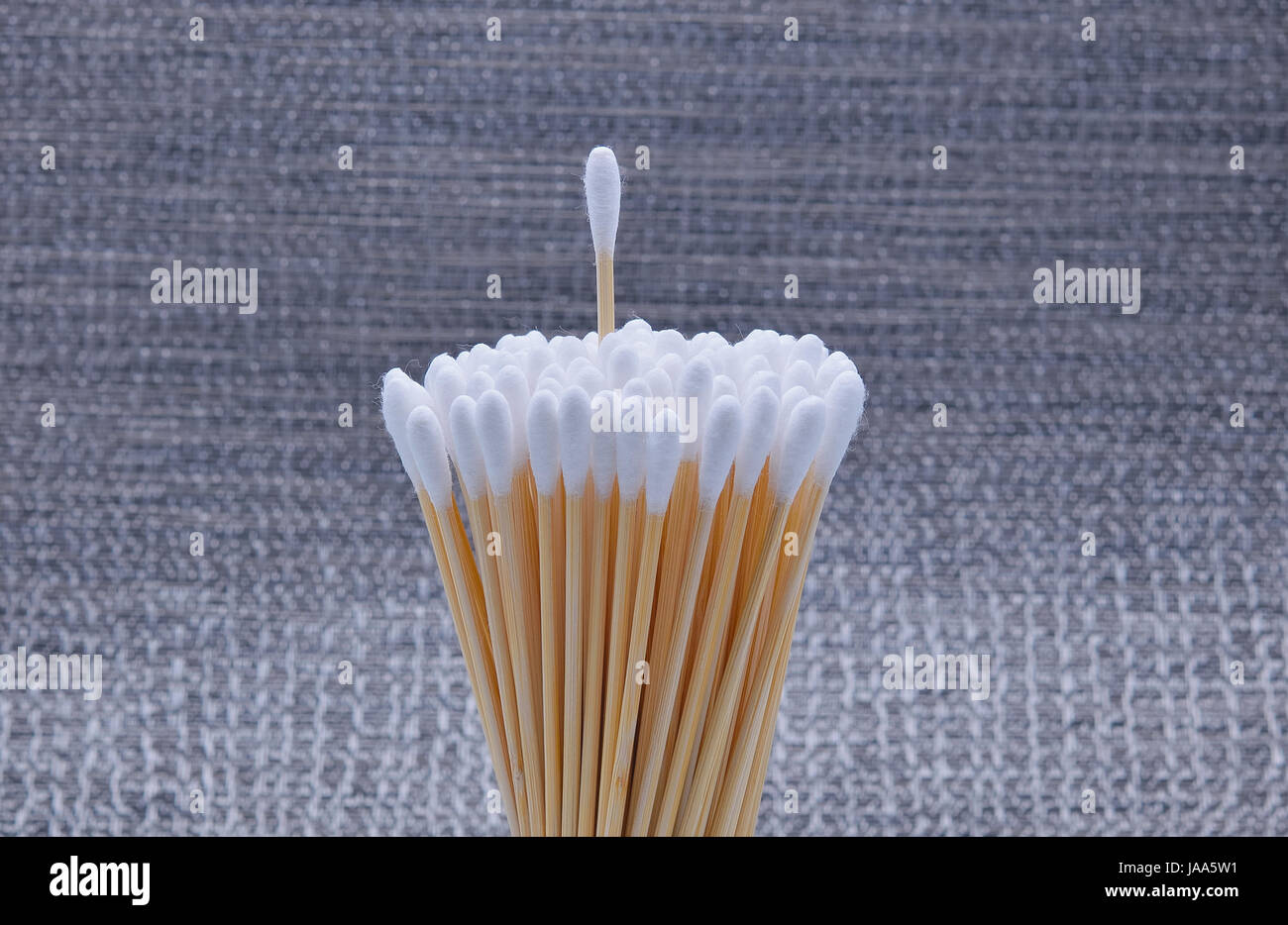 Cotton wool sticks Stock Photo Alamy