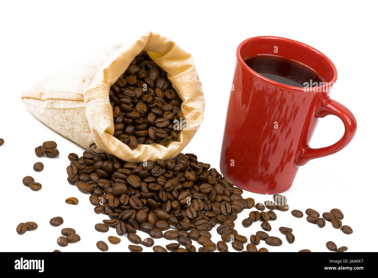 coffee beans cup 3 Stock Photo