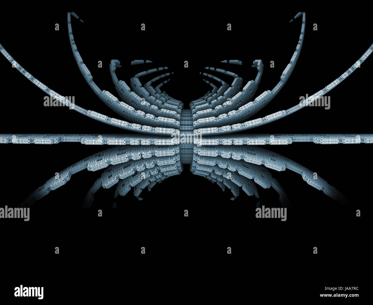 blue, detail, model, design, project, concept, plan, draft, insect ...