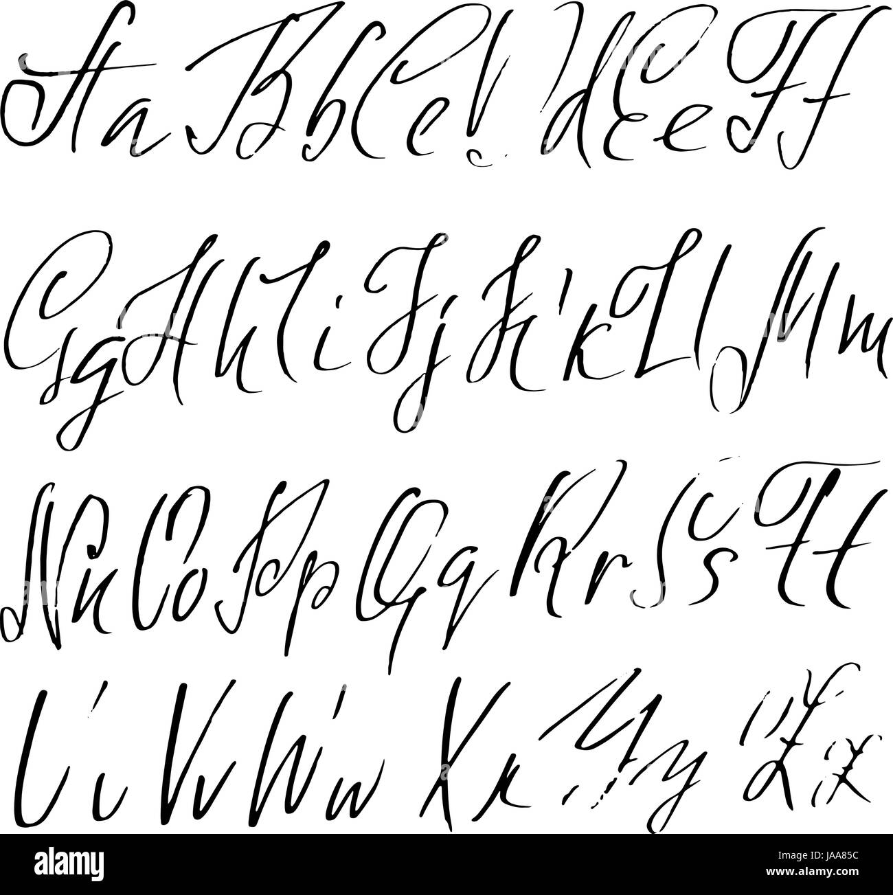 thumbnail image 2 of Elegant Font Alphabet Clear Acrylic Stamps Set – Plus More! – UK Seller, Fast Shipping 2 of 6