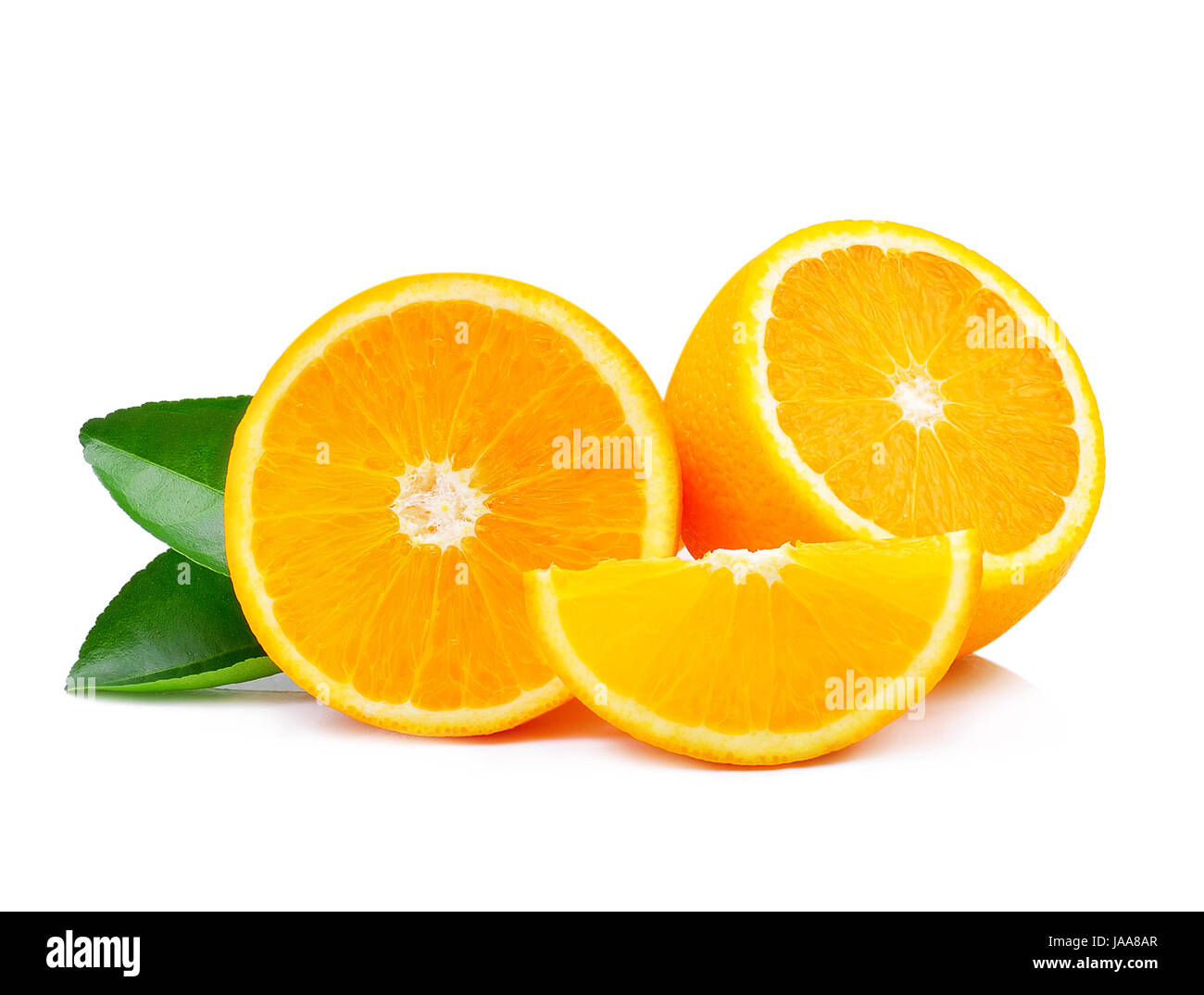 Orange fruit isolated on white background Stock Photo Alamy