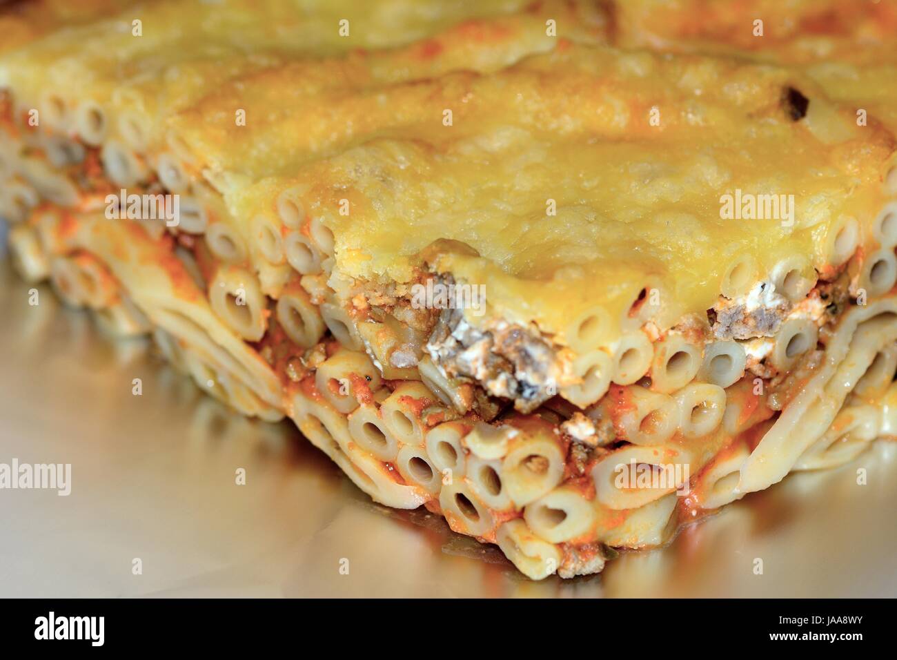 dough, noodles, food, dish, meal, bake over again, crowd, casserole, lasagna, Stock Photo