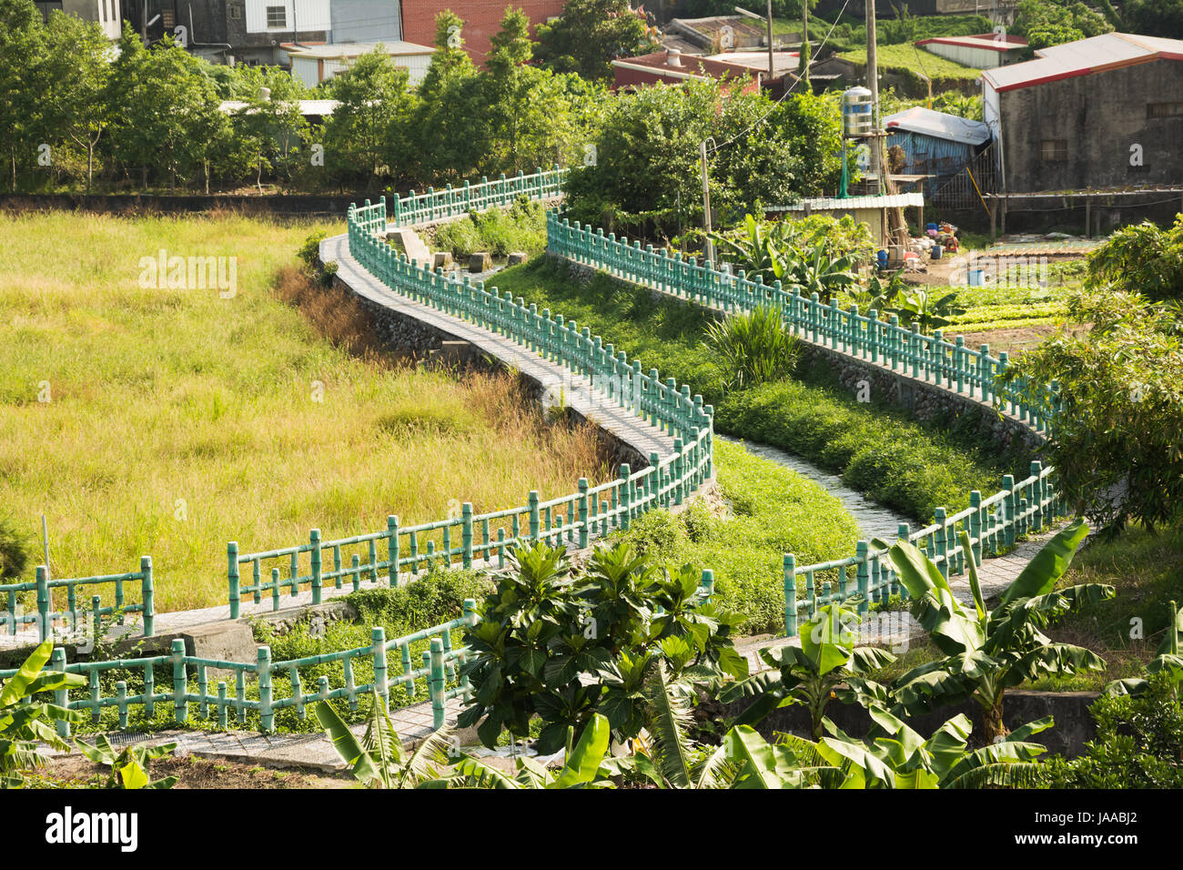 River through countryside in daytime, Taiwan Stock Photo - Alamy