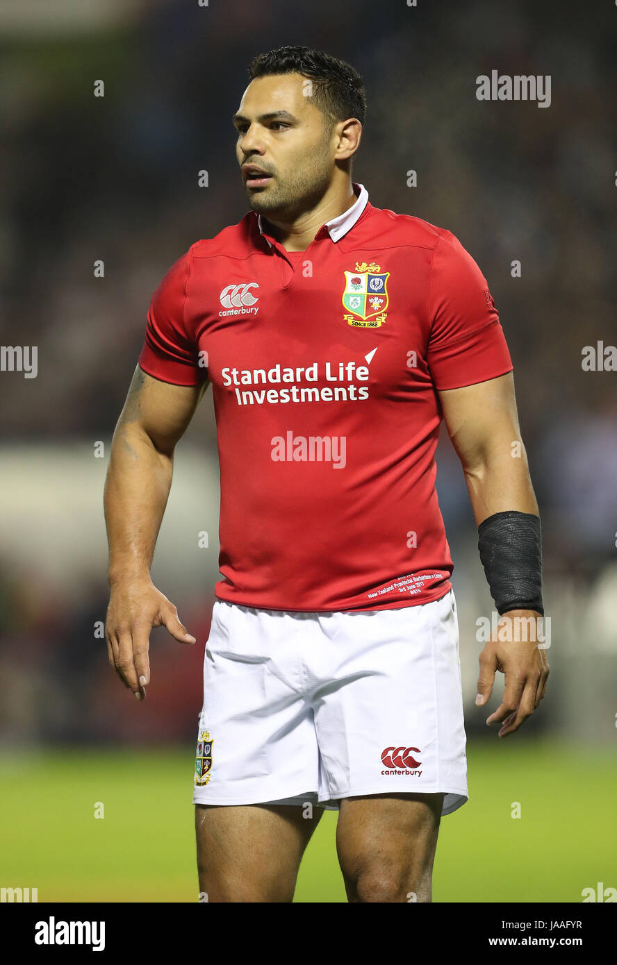 British & Irish Lions Ben Te'o during the tour match at the Toll ...