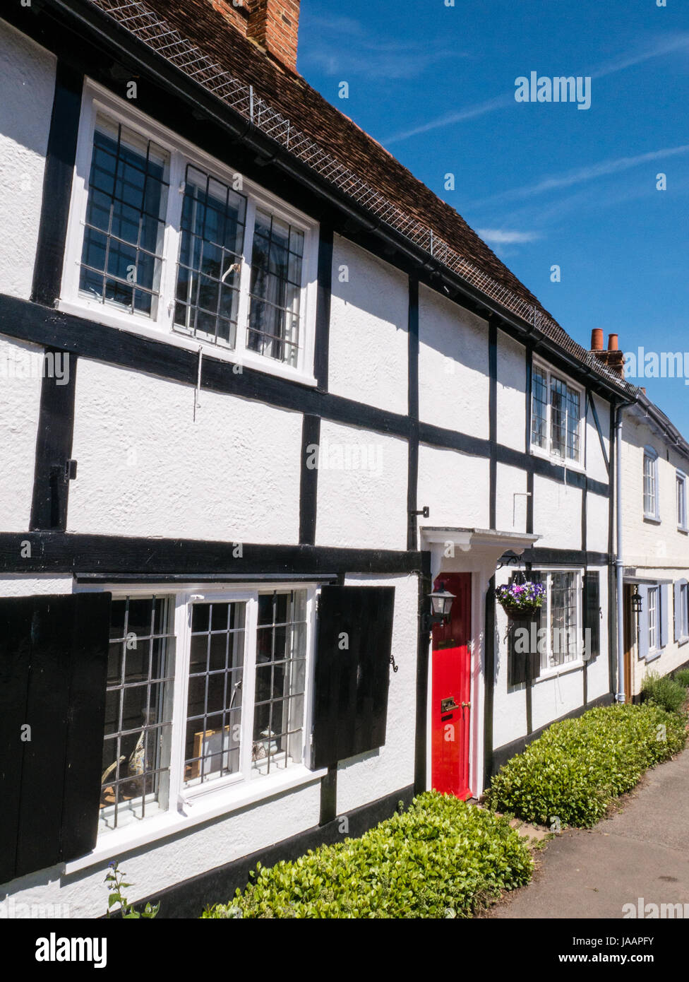Tudor Style, Houses, Sonning, nr Reading, Berkshire, England, UK, GB