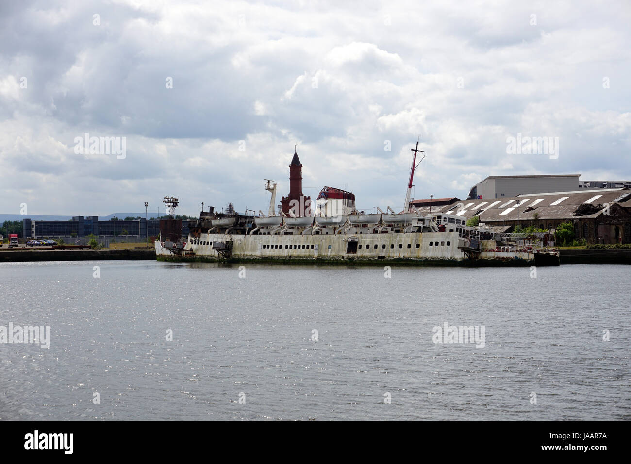 Tuxedo Royal abandoned derelict pleasure cruiser boat now a shipwreck ...