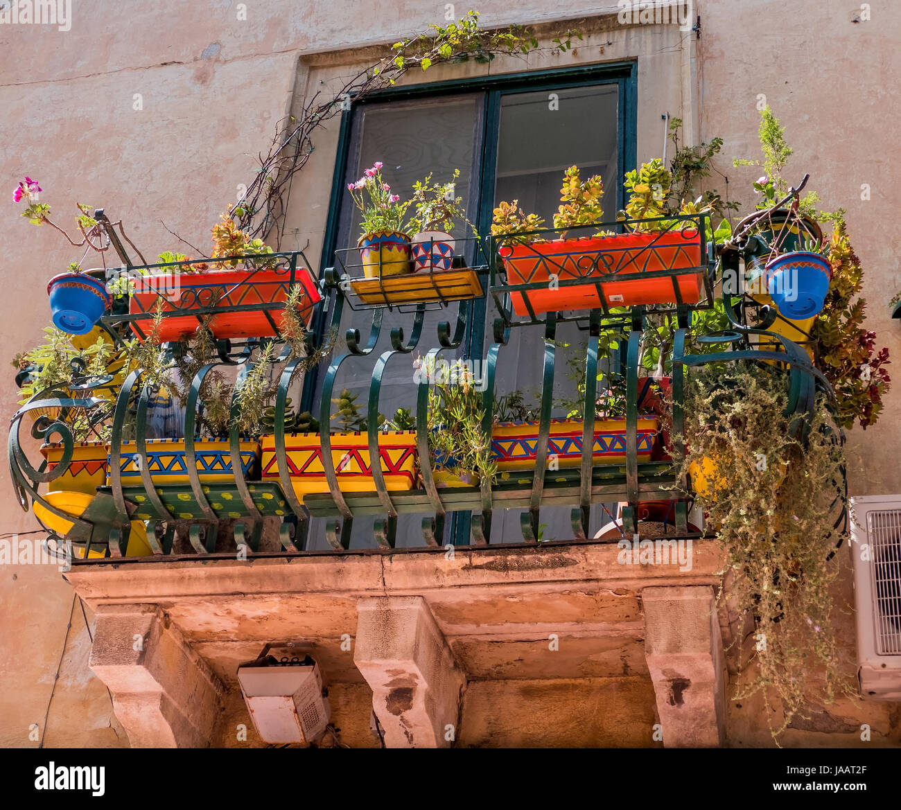 Italy, Sicily, Taormina, Italien, Sizilien Stock Photo
