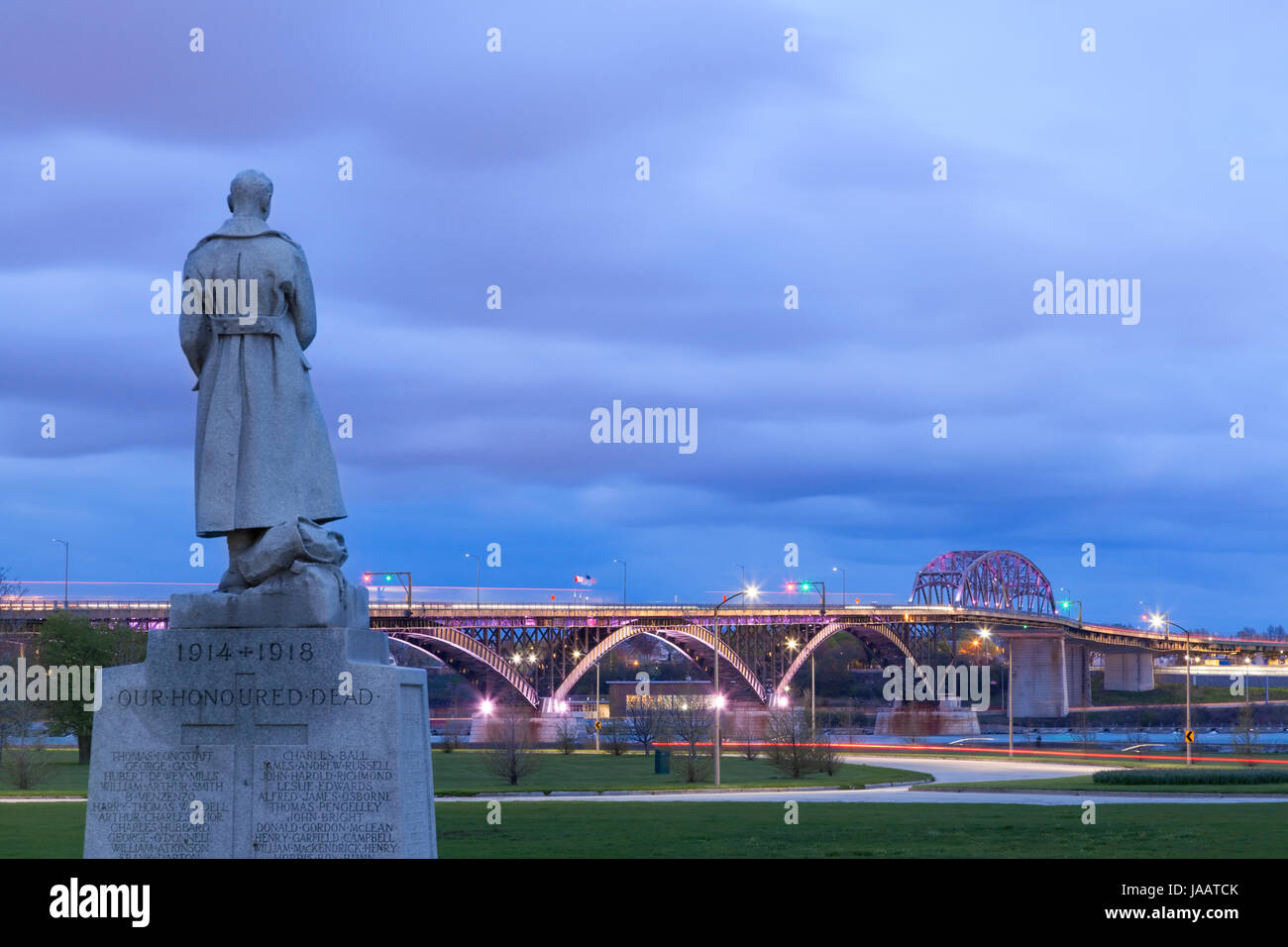 Peace bridge canada hires stock photography and images Alamy
