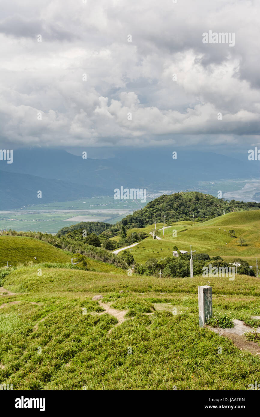 Beautiful countryside in Hualien county, Taiwan, Asia Stock Photo - Alamy