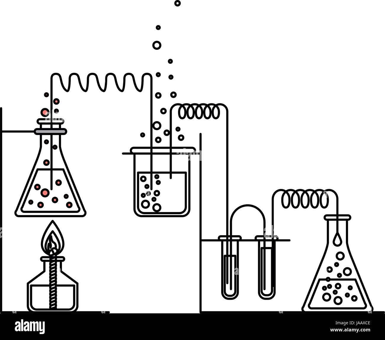 Sketch Chemical Experiment Working Little People Stock Vector (Royalty  Free) 1266225403 | Shutterstock