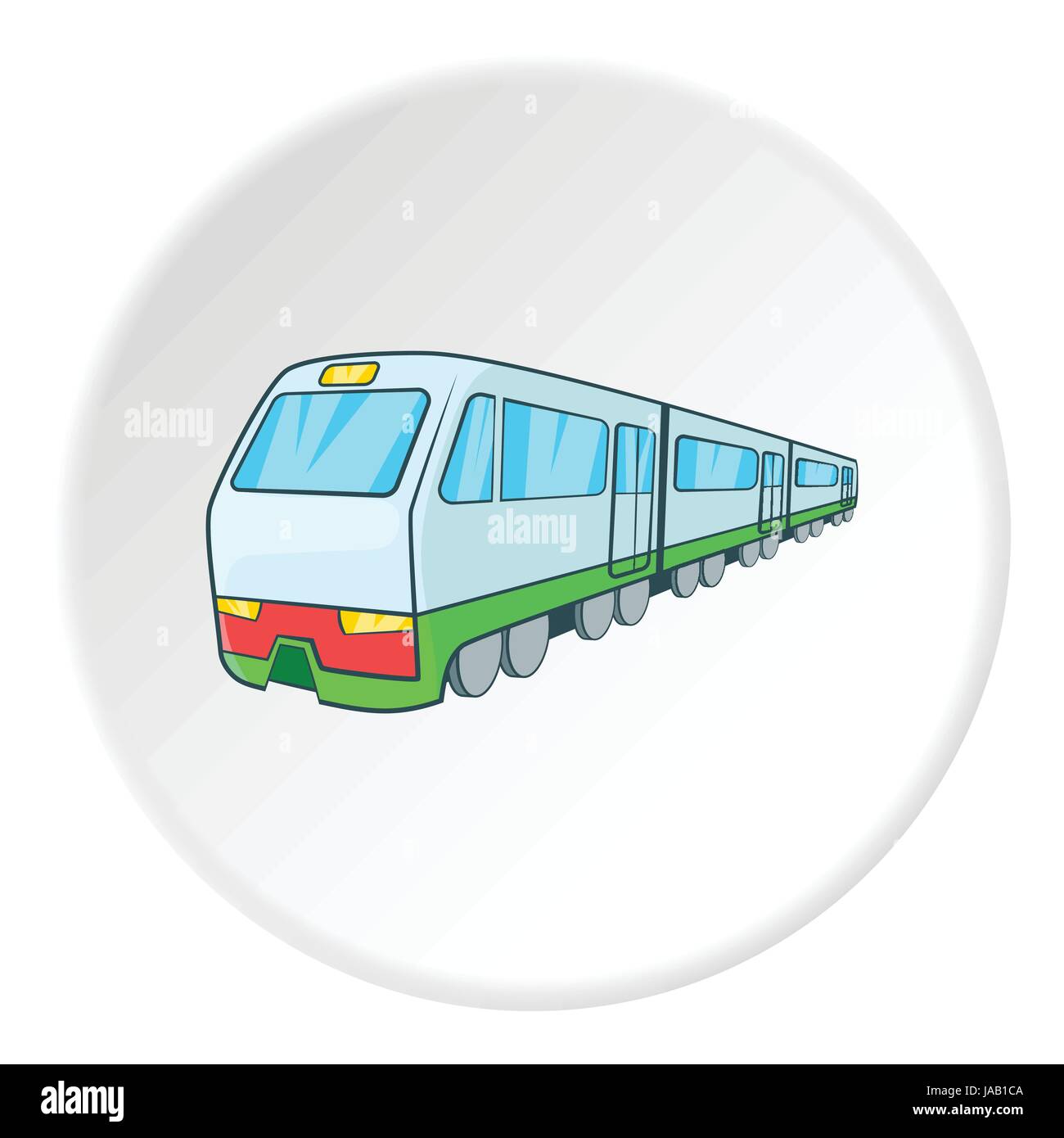 Train icon, isometric style Stock Vector Image & Art - Alamy