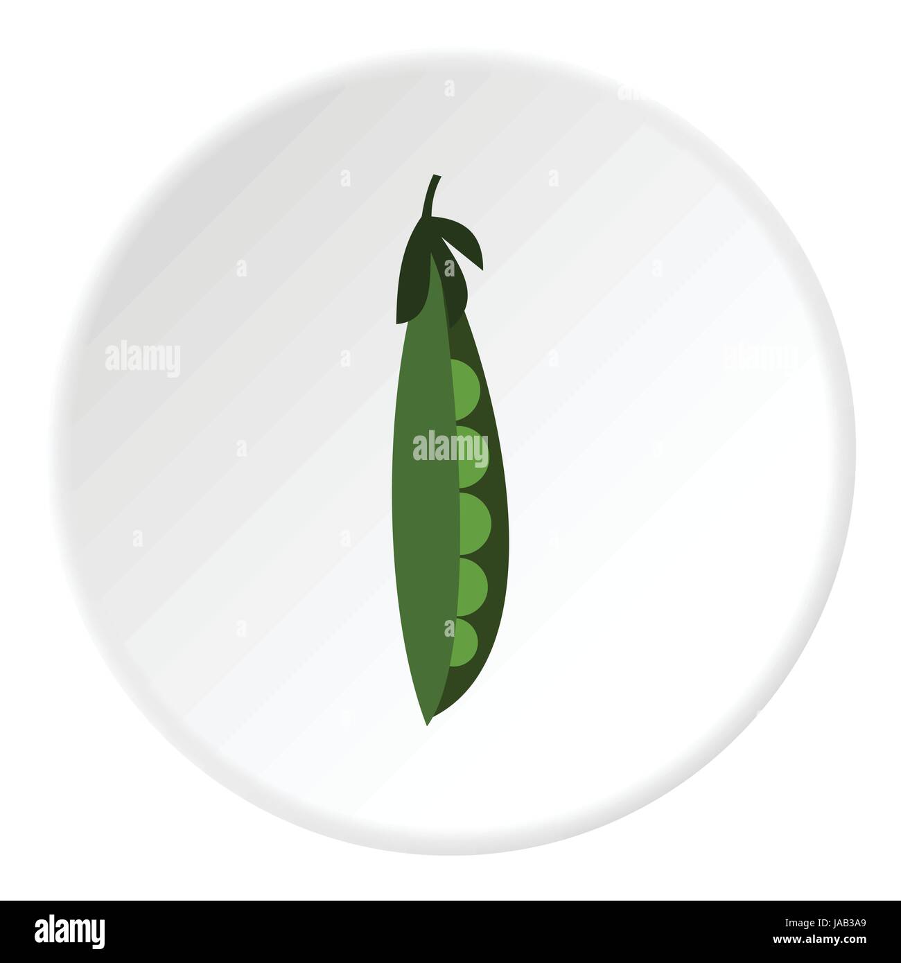 Beans icon. Flat illustration of beans vector icon for web Stock Vector ...