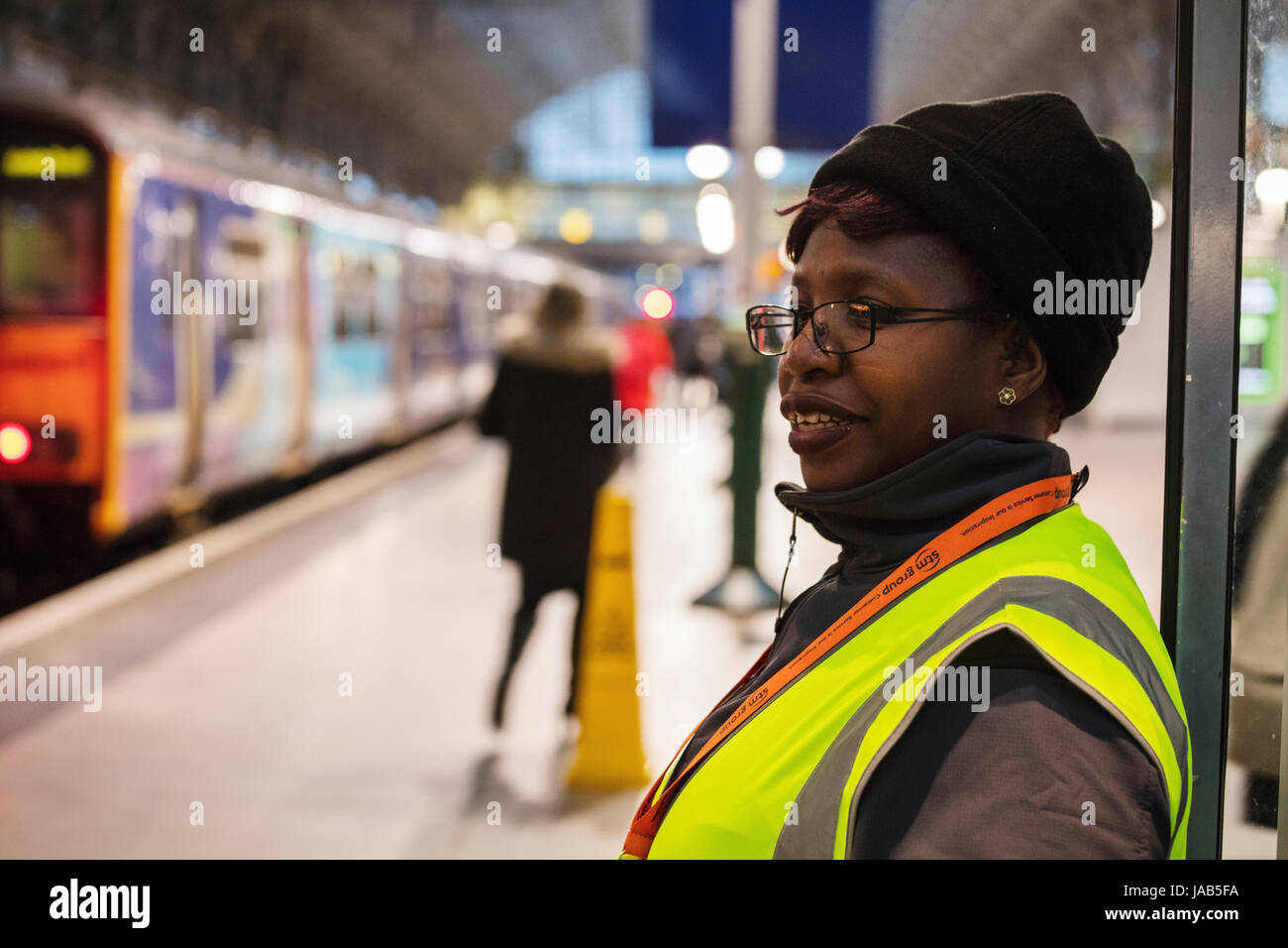 Staff of Belmond Venice Simplon Orient Express luxury train stoped at  Innsbruck Hauptbahnhof train station railway station the central railway  station Stock Photo - Alamy