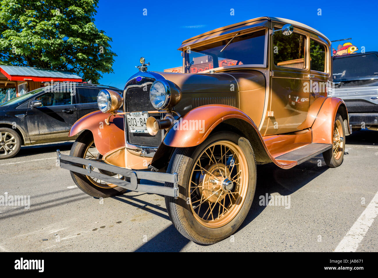1929 Model A Ford car. Stock Photo
