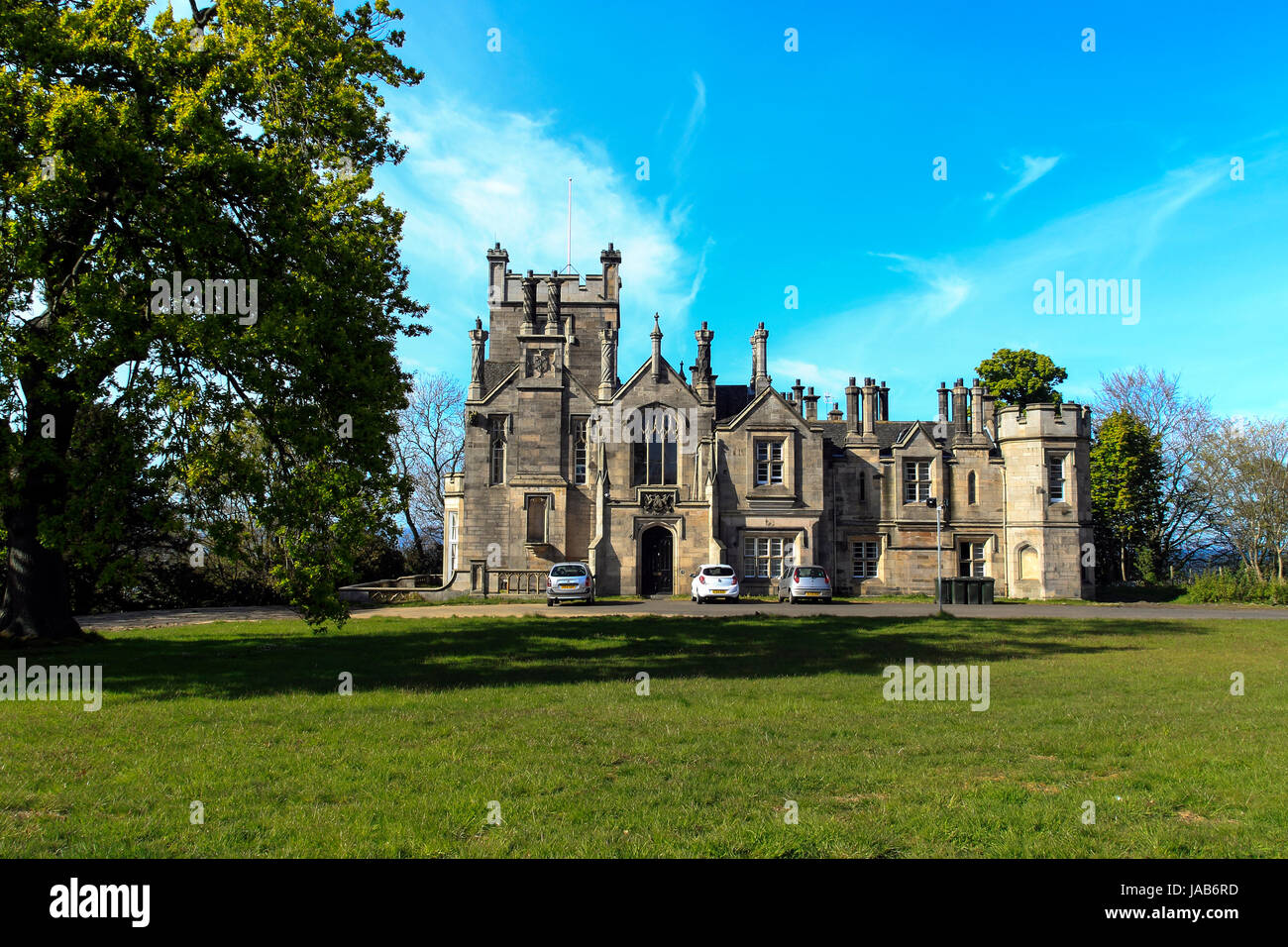 Muirhouse Mansion, Marine Drive, Edinburgh, Scotland, UK Stock Photo