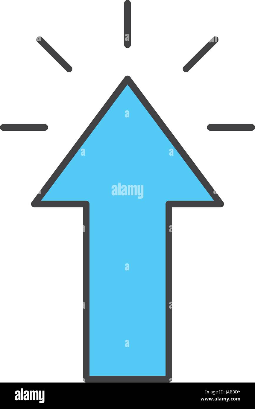 arrow pointer isolated icon Stock Vector Image & Art - Alamy