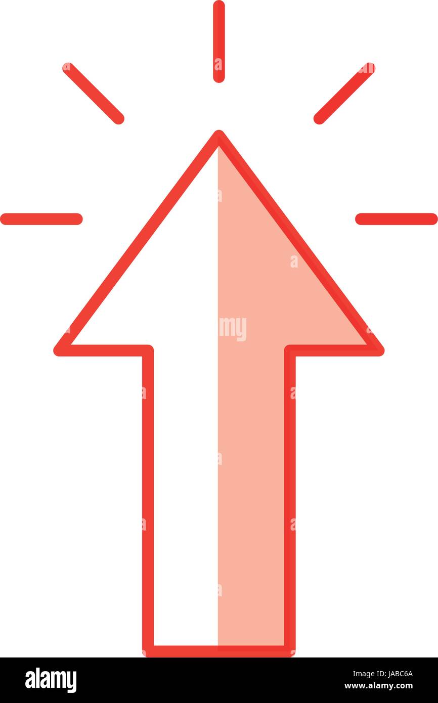 arrow pointer isolated icon Stock Vector Image & Art - Alamy