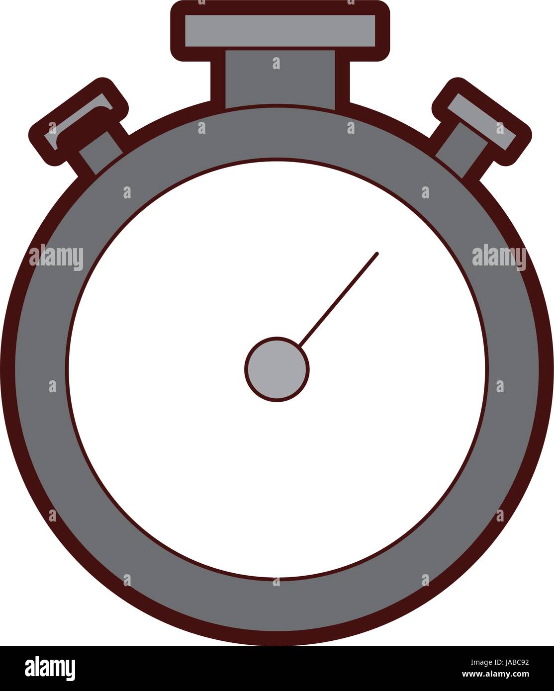 chronometer timer isolated icon Stock Vector Image & Art - Alamy