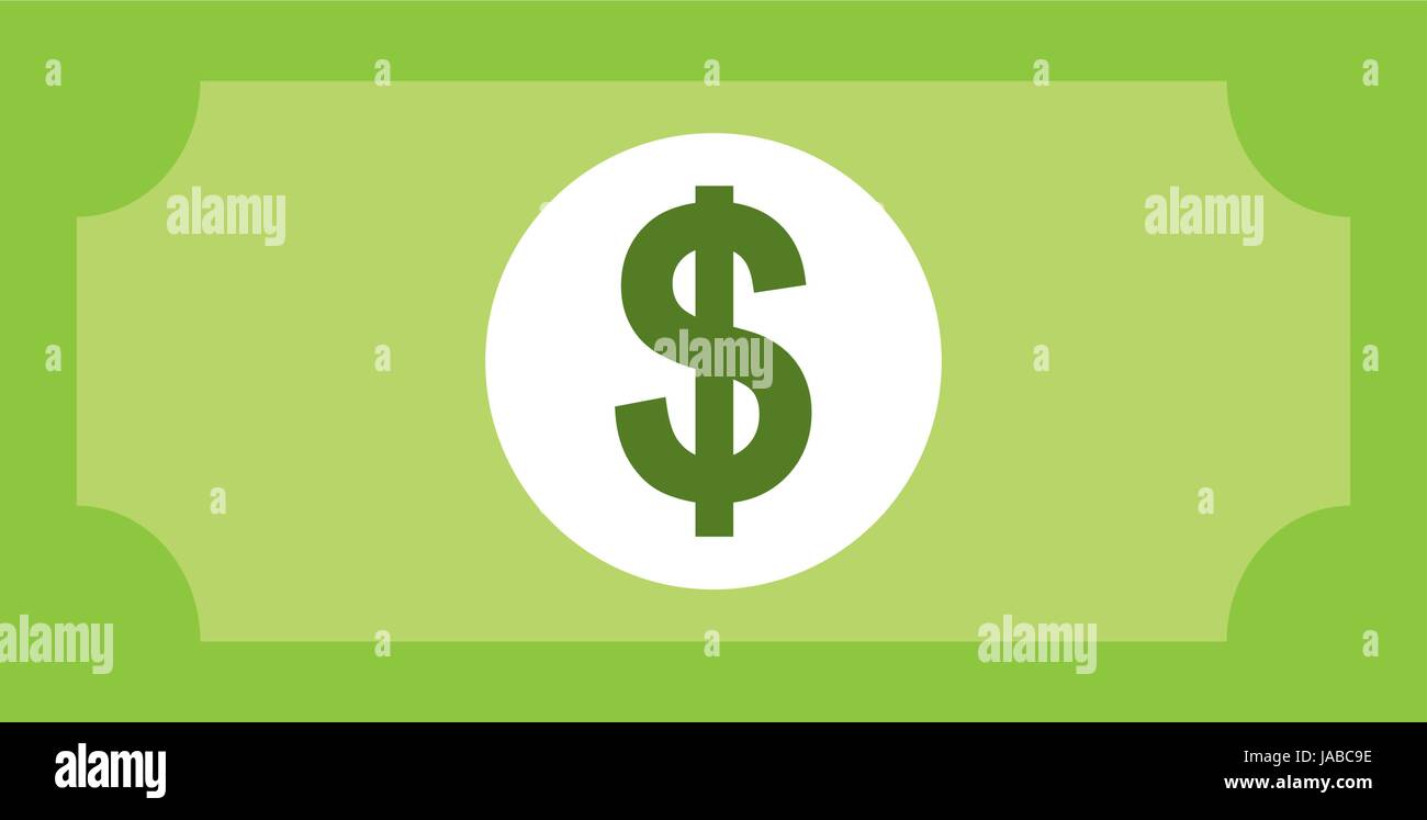 bill money dollar icon Stock Vector Image & Art - Alamy